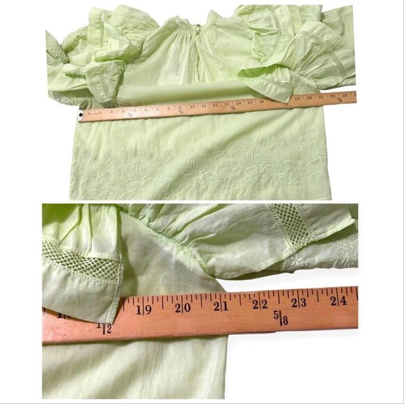 Ulla Johnson Annetta Blouse in Pistachio,  Size 2,  New with tag - Picture 14 of 15